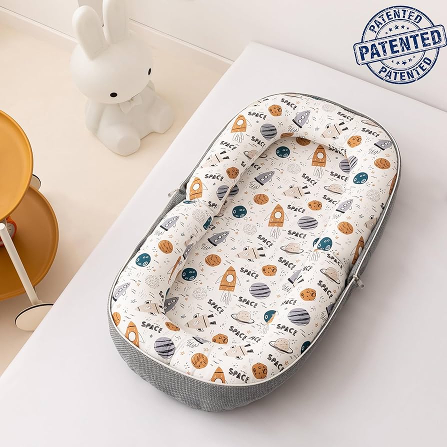 Amazon.com : GloTika Baby Lounger, Foldable Infant Nest with